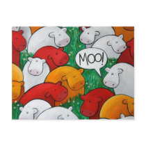'Moo!' Postcards