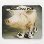 Moo-Shoe Pork mousepads