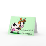 Moochas Gracias Card
