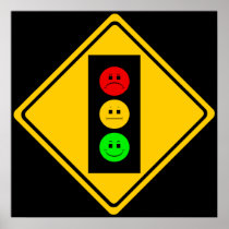 Moody Stoplight Ahead