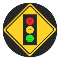 Moody Stoplight Ahead