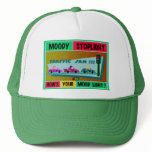 Moody Stoplight Logo Traffic Jam hats