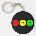 Moody Stoplight Trio Keychain
