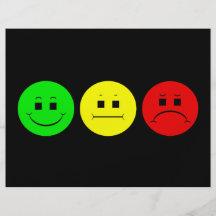 Moody Stoplight Trio Lefty Green Custom Flyer