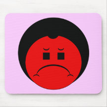 Moody Stoplight Trio Ron Buckstopper Face Mousemats