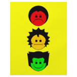 Moody Stoplight Trio Vertical Faces flyers