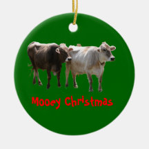 Mooey Christmas Christmas Tree Ornaments