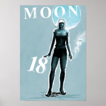 Moon 18 print