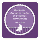 Moon and Star Sticker for Baby Shower favour