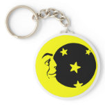 Moon and Stars Astrology, Key Chain