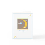 Moon and Stars Thank You Card