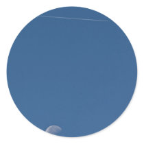 Moon and Vapour Trail Sticker