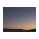 Moon and Venus postcards