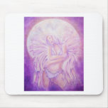 Moon Angel Fairy mousepads