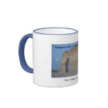 Moon At Monument Rocks, Scott City, Kansas mugs
