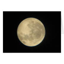Moon Birthday Card