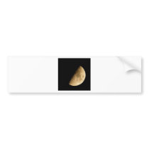 moon bumper sticker