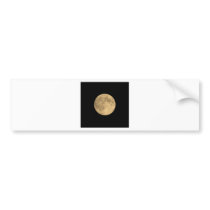 moon bumper sticker