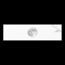 Moon bumper stickers