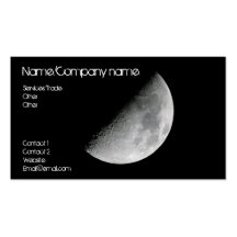 Moon Business Card