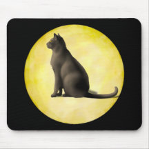 Moon Cat Mousepads