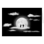 MOON DANCING Greeting Card