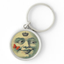 Moon Face Key Chain