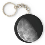 Moon from Galileo Planetary Space Mission Keychain