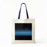 Moon From Space Tote Bag