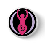 Moon Goddess buttons