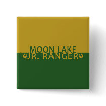 Moon Lake JR Ranger Button (Square)