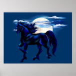 Moon Light Stallion  Poster