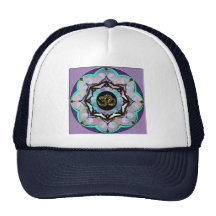 Moon Mandala Mesh Hat