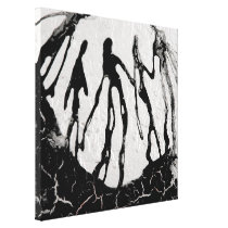 Moon Men Wrapped Canvas Stretched Canvas Prints