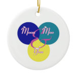 Moon Moo & You Ornament