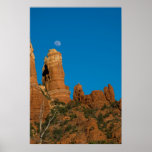 Moon Over Snoopy Rock 3946 Poster