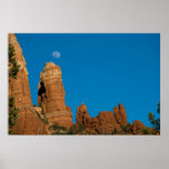Moon Over Snoopy Rock 3948 Posters