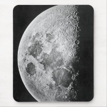 Moon ~ Photograph 1865 Mousepad