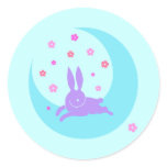 Moon rabbit stickers