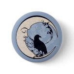 Moon Raven Button