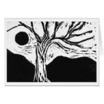 Moon Rise - Block Print cards