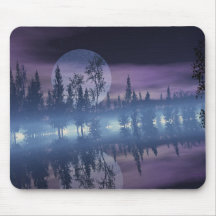 Moon Shadow Mouse Pad
