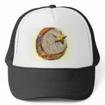 Moon-Star -Islam Mesh Hats