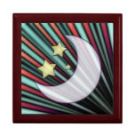 Moon, Stars, &amp; Rising Sun Jewelry Boxes