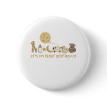 Moon,Stars, and Animals First Birthday buttons