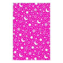 Moon & Stars Stationery Paper