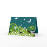 Moon Stars Swirl Paint Splat cards
