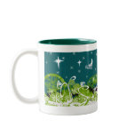 Moon Stars Swirl Paint Splat mugs