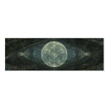 "Moon Station" Fractal Art Business Card Templates