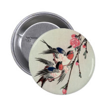 Moon, Swallows, and Peach Blossoms, Ando Hiroshige Pins